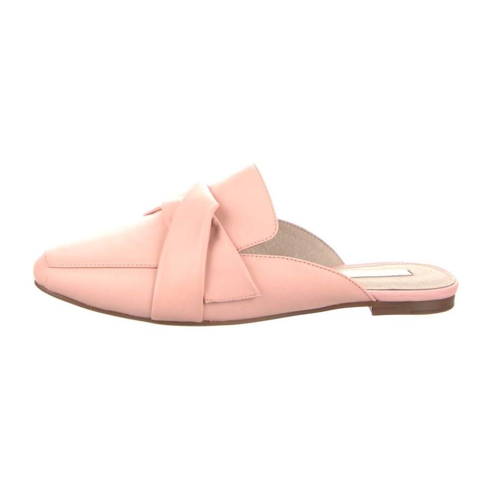 Louise et Cie Pink Leather Mules Elegant Pink Women's Slip-On Mules 8